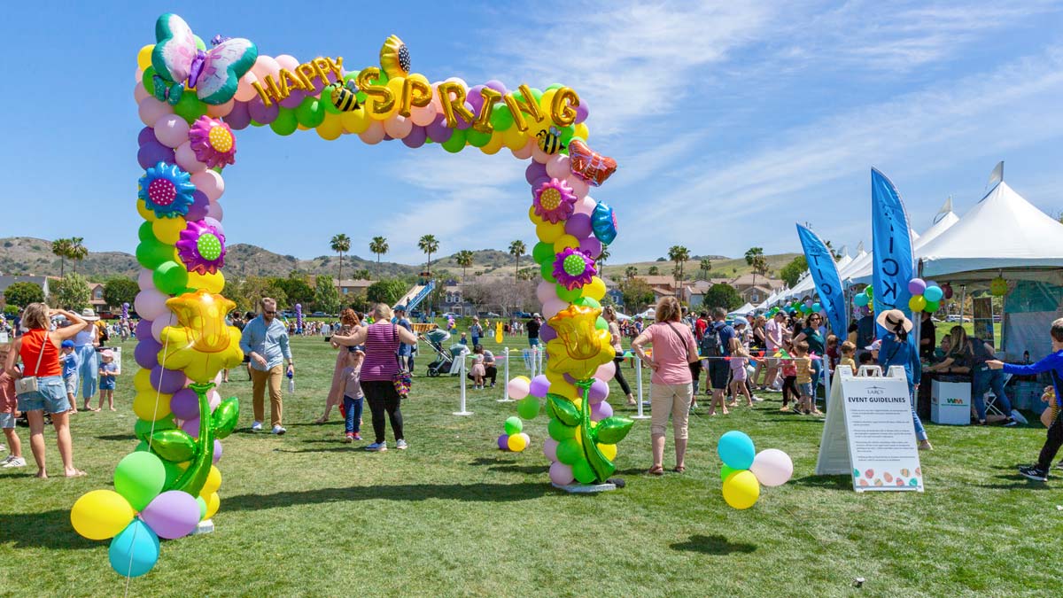 Guests receive armbands to ensure access to the grounds and amenities of a publicly held company picnic in Orange County.