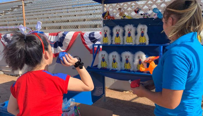 No school carnival or special event would be complete without the fun and excitent of these colorful booth games and opportunity to win a prize or two.