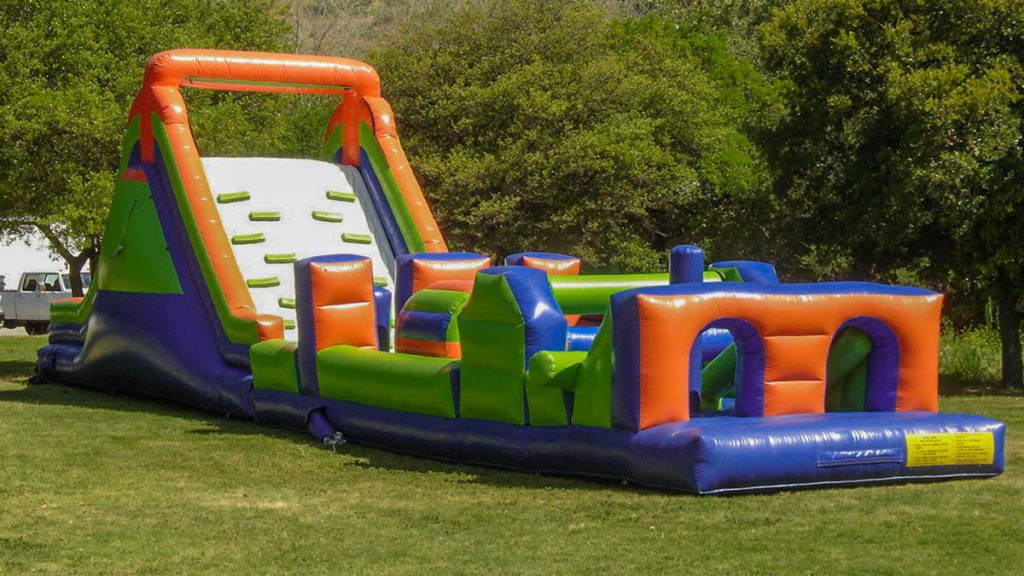 James Event Productions has inflatable obstacle courses for every age.