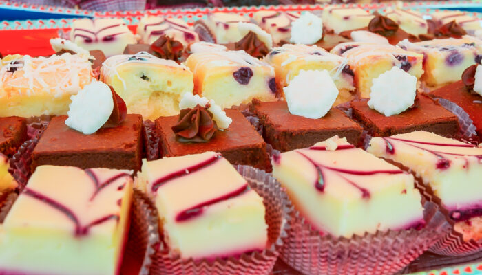 An assortment of desserts ready for guests at a special event produced by James Event Productions.