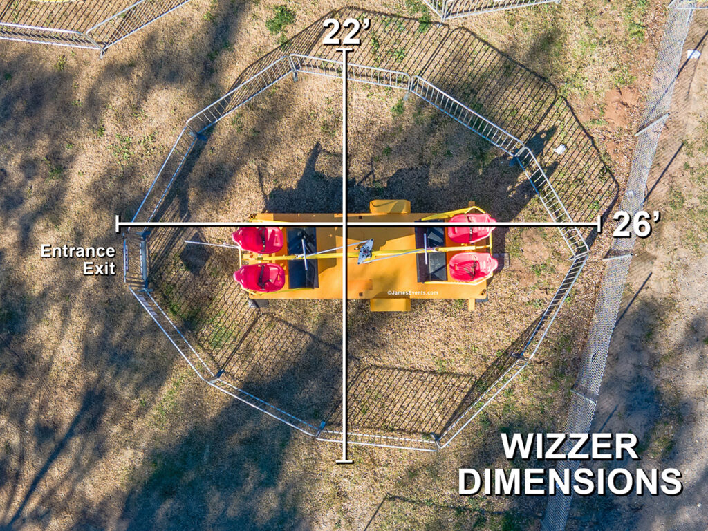 James Event Productions Wizzer Dimension Requirements